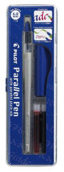 Plniace pero, 0,5-6  mm, modr vrchnk, PILOT "Parallel Pen"