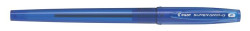 Gukov pero, 0,22 mm, s vrchnkom, PILOT "Super Grip G", modr