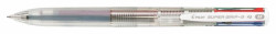 Gukov pero, 0,27 mm, stlac mechanizmus, priehadn, PILOT "Super Grip G", 4-farebn