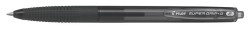 Gukov pero, 0,22 mm, stlac mechanizmus, PILOT "Super Grip G", ierne