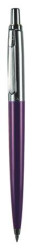 Gukov pero, 0,8 mm, stlac mechanizmus, fialov telo pera, PAX, modr