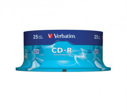 CD-R 700 MB, 52x, cake box, VERBATIM 