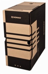 Archivan krabica, A4, 155 mm, kartn, DONAU, prrodn