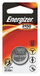 Gombíková batéria "CR2450", 2 ks, ENERGIZER