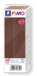 Modelovacia hmota, 454 g, na vypálenie, FIMO "Soft", čokoládová