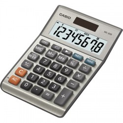 Kalkulačka, stolová, 8 miestny displej, CASIO "MS-80B S"
