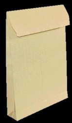 Obálka s postranným záhybom, TC4, šírka spodku: 50 mm, VICTORIA, hnedý gascofil