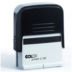 Pečiatka, COLOP "Printer C 30", s modrou poduškou