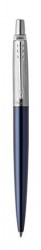 Guľôčkové pero, 0,7 mm, strieborný klip, royal modré telo pera, PARKER, "Royal Jotter", modré