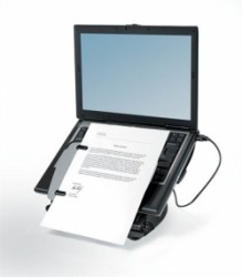 Stojan na notebook, s USB portami, FELLOWES "Professional Series™ Laptop Workstation"