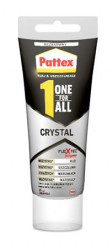 Lepidlo, stavebné-montážne, 90 g, HENKEL "Pattex One for All Crystal"