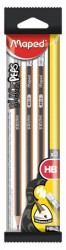 Grafitov ceruzka s gumou, HB, trojhrann tvar, MAPED 