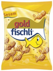 "Gold-Fischli", sezamové rybky, 100 g
