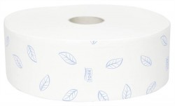 Toaletný papier, T1 systém, 2-vrstvové, priemer: 26 cm, Premium, TORK "Soft Jumbo", biela