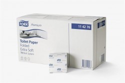 Toaletn papier, T3 systm, 2-vrstvov, Premium, TORK 