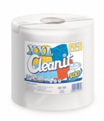 Papierové utierky, kotúčové, univerzálne, 2-vrstvové, LUCART "CLEANIT XXL 500", biele