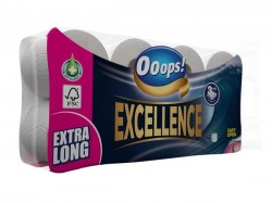 Toaletný papier, 3-vrstvový, 8 kotúčový, "Ooops! Excellence"