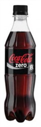 COCA COLA "Coca Cola Zero", 0,5 l