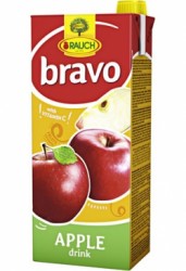 Ovocný nápoj, 12%, 1,5 l, RAUCH "Bravo", jablko