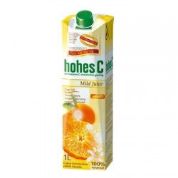 Ovocná šťava, 100%, 1 l, "HohesC Mild Juice", pomaranč-acerola