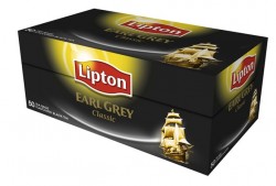 Čierny čaj, 50x1,5 g, LIPTON "Earl grey"