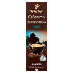 Kávové kapsule, 10 ks, TCHIBO "Cafissimo Caffé Crema India"