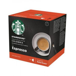 Kávové kapsule, 12 ks, STARBUCKS by Dolce Gusto®, "Espresso Colombia Medium Roast"