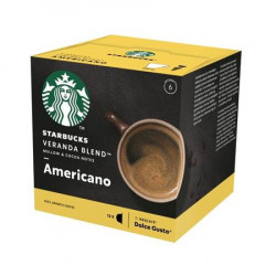 Kávové kapsuly, 12 ks, STARBUCKS by Dolce Gusto®, "Veranda Blend Americano"
