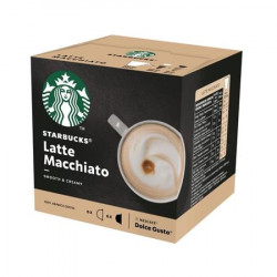 Kávové kapsuly, 12 ks, STARBUCKS by Dolce Gusto®, "Latte Macchiato"