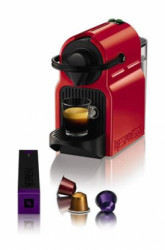 Kávovar, na kapsule, KRUPS" Nespresso-XN 1005 Inissia", rubínovo-červená