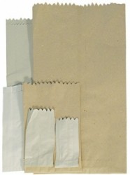 Papierové vrecká na malé predmety, 0,25 kg, 1000 ks
