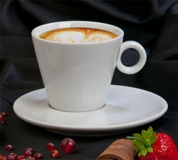 Cappuccino lka + podlka, 220 ml, biela, 