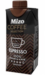 Ľadová káva, Espresso, UHT nízkotučné, 0,33 l, MIZO "Coffee Selection"