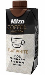 Ľadová káva, Flat White, UHT polotučné, 0,33 l, MIZO "Coffe Selection"