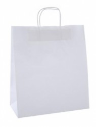 Darčeková taška, 35x16x40 cm, APLI, biela