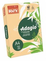 Kopírovací papier, farebný, A4, 80 g, REY "Adagio", pastelová lososová