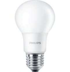 LED žiarovka, E27, guľa, 8W, 806lm, 2700K, A60, PHILIPS "CorePro"