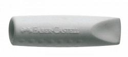 Guma kryt, FABER-CASTELL "Grip 2001", 2 ks, sivá