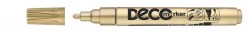 Lakový popisovač, 2-4 mm, ICO "Decomarker", zlatý 