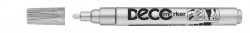 Lakový popisovač, 2-4 mm, ICO "Decomarker", strieborný