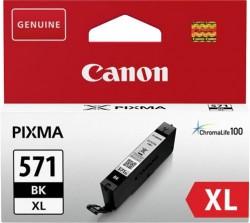 CLI-571XL náplň do talčiarní Pixma MG 5700 Series/6800 Series/7700 Series, CANON, čierna, 11 ml