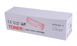 CF412A Laserový  toner k tlačiarňam ColorLaserJet M452/477,  TENDER® žltá, 2,3k