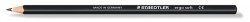 Farebn ceruzka, trojhrann, STAEDTLER "Ergo Soft 157", ierna