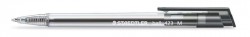 Gukov pero, 0,5 mm, stlac mechanizmus, STAEDTLER "Ball 423 M", ierne
