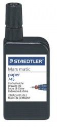 Tuš, 22 ml, STAEDTLER "Mars Matic", čierna