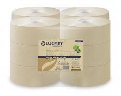 Toaletn papier, 2-vrstvov, vek kot, 150 m, 19 cm priemer, LUCART 