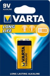 Batéria, 9V, 1 ks, VARTA "Longlife"
