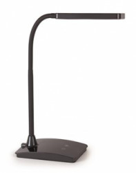 Stolová lampa, LED, nastaviteľná, MAUL "Pearly colour vario", čierna