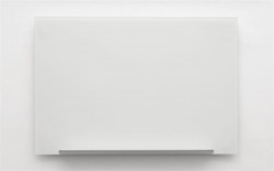 Magnetická sklenená tabuľa, 71,1x126 cm, NOBO "Impression Pro", biela