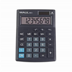 Kalkulačka, stolová, 8 miestny displej, MAUL "MC 8"